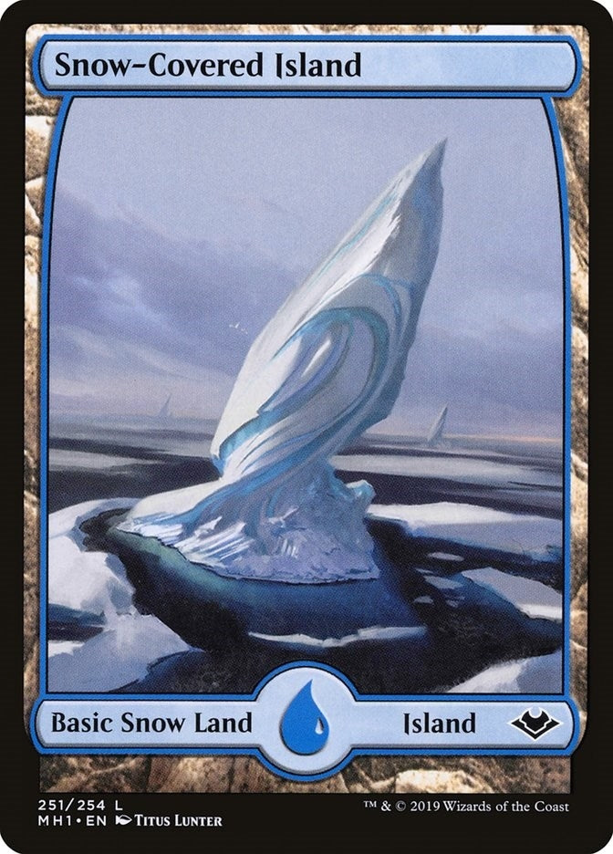 Image for Snow-Covered Island (251) - Magic: The Gathering
