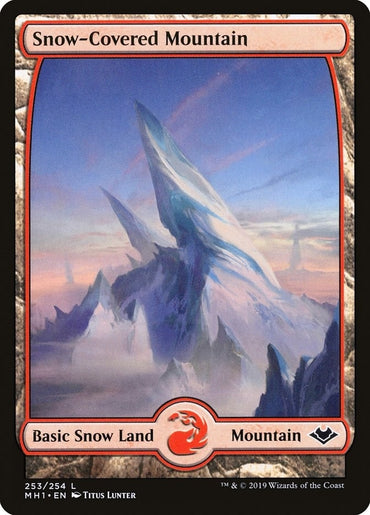 Image for Snow-Covered Mountain (253) - Magic: The Gathering