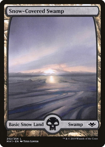 Image for Snow-Covered Swamp (252) - Magic: The Gathering