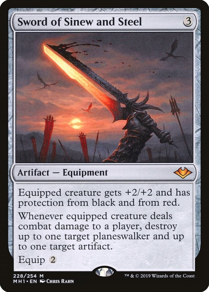 Image for Sword of Sinew and Steel (228) - Magic: The Gathering