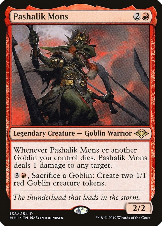 Image for Pashalik Mons (138) - Magic: The Gathering