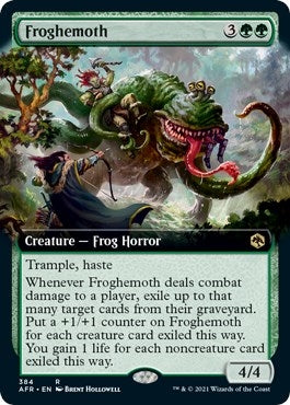 Image for Froghemoth (Extended Art) (384) - Magic: The Gathering