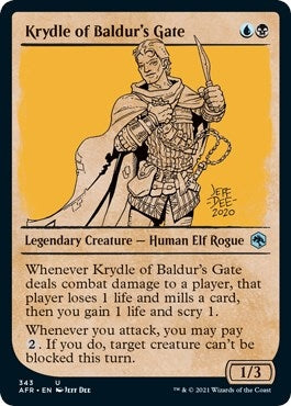 Image for Krydle of Baldur's Gate (Showcase) (343) - Magic: The Gathering