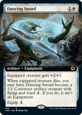 Image for Dancing Sword (Extended Art) (360) - Magic: The Gathering
