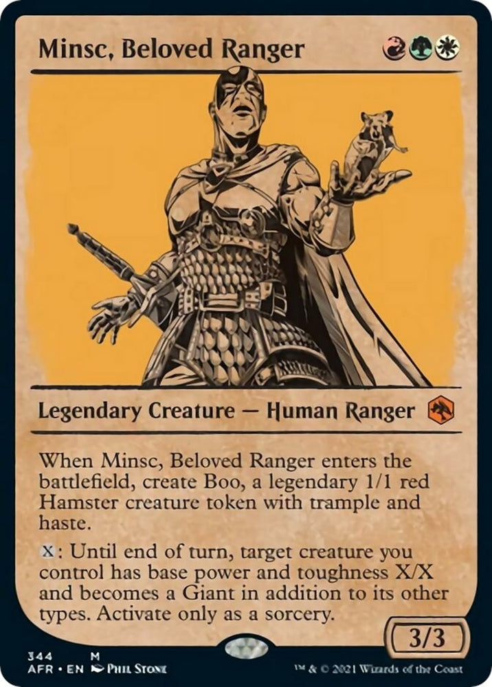 Image for Minsc, Beloved Ranger (Showcase) (344) - Magic: The Gathering