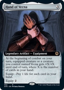 Image for Hand of Vecna (Extended Art) (394) - Magic: The Gathering