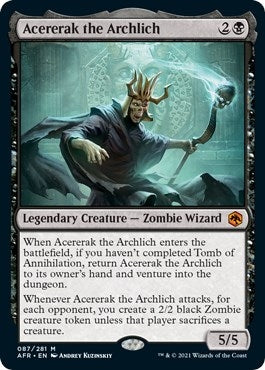 Image for Acererak the Archlich (87) - Magic: The Gathering