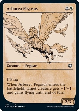 Image for Arborea Pegasus (Showcase) (299) - Magic: The Gathering