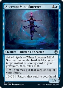 Image for Aberrant Mind Sorcerer (44) - Magic: The Gathering