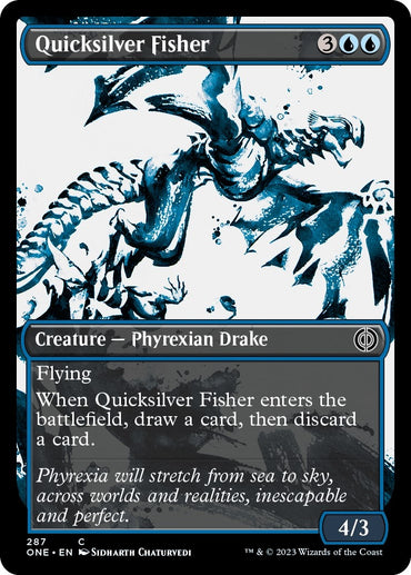 Image for Quicksilver Fisher (Showcase) (287) - Magic: The Gathering
