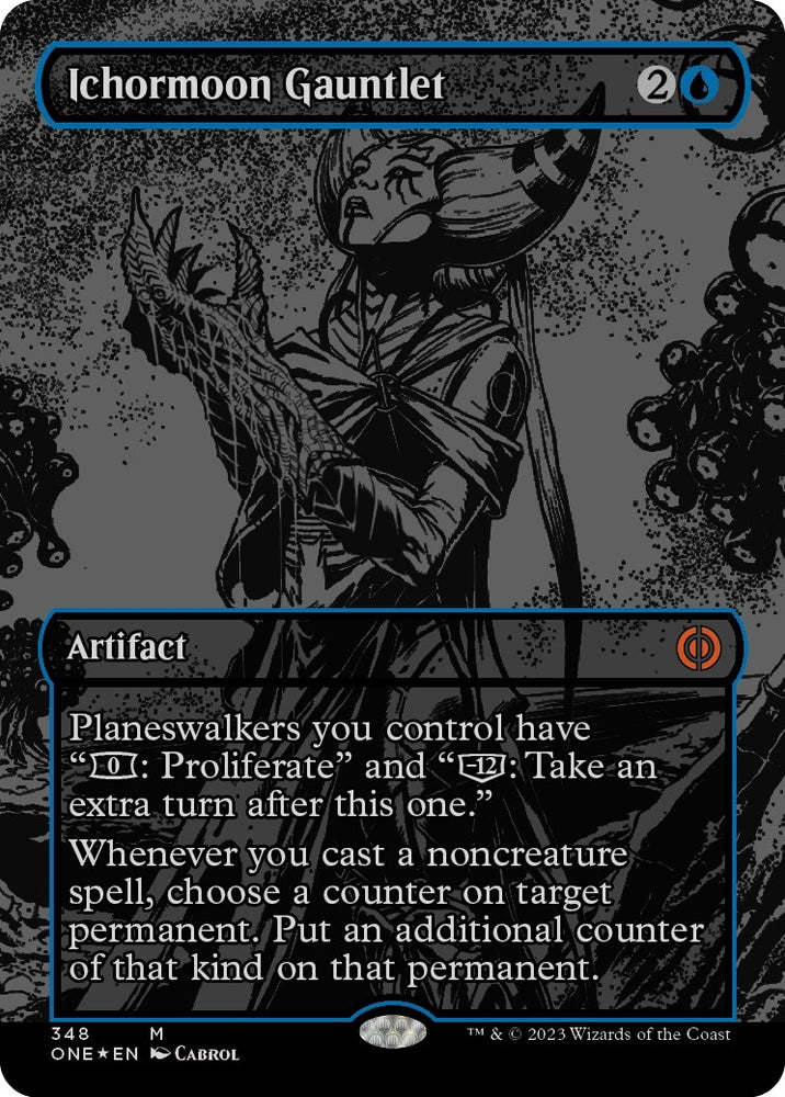 Image for Ichormoon Gauntlet (Oil Slick Raised Foil) (348) - Magic: The Gathering