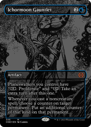 Image for Ichormoon Gauntlet (Oil Slick Raised Foil) (348) - Magic: The Gathering