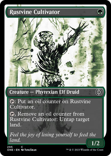 Image for Rustvine Cultivator (Showcase) (295) - Magic: The Gathering
