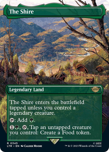Image for The Shire (Borderless) (345) - Magic: The Gathering