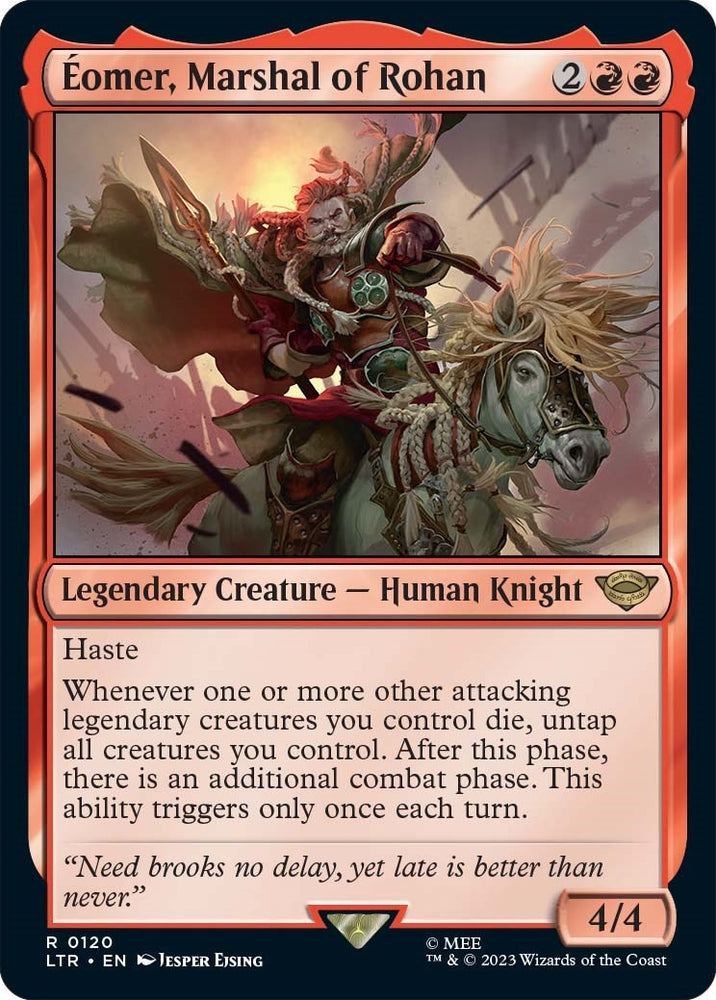 Image for Eomer, Marshal of Rohan (120) - Magic: The Gathering