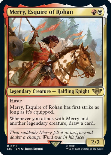 Image for Merry, Esquire of Rohan (215) - Magic: The Gathering