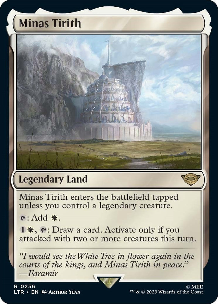 Image for Minas Tirith (256) - Magic: The Gathering