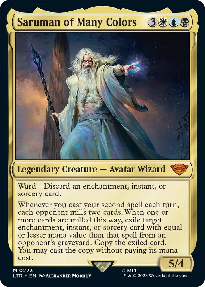 Image for Saruman of Many Colors (223) - Magic: The Gathering