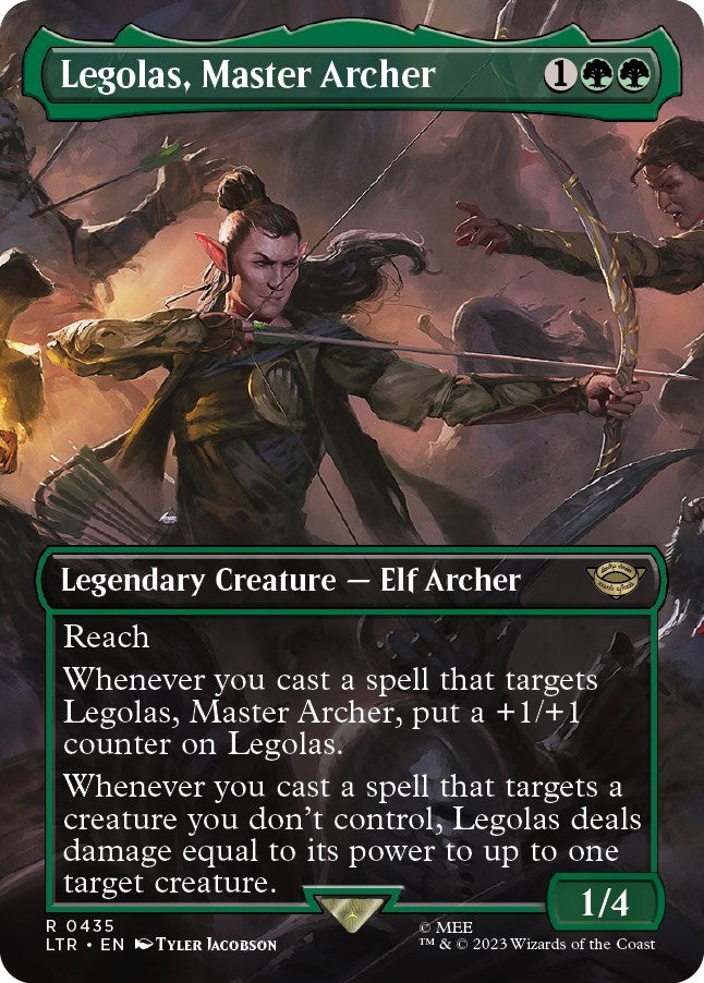 Image for Legolas, Master Archer (Borderless) (435) - Magic: The Gathering
