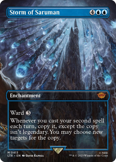 Image for Storm of Saruman (Borderless) (413) - Magic: The Gathering