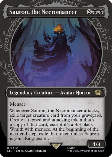 Image for Sauron, the Necromancer (Showcase) (310) - Magic: The Gathering