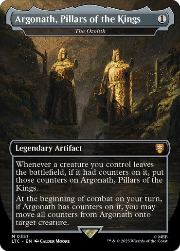 Image for Argonath, Pillars of the Kings - The Ozolith (351) - Magic: The Gathering