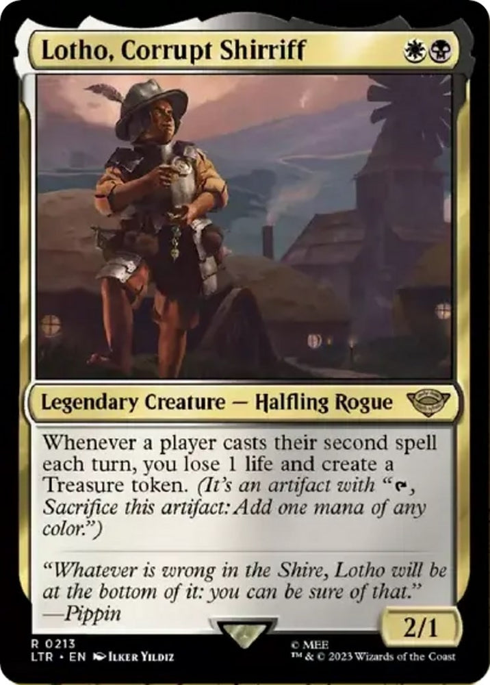 Image for Lotho, Corrupt Shirriff (213) - Magic: The Gathering