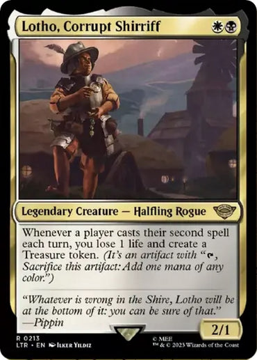 Image for Lotho, Corrupt Shirriff (213) - Magic: The Gathering