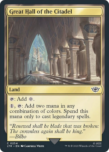 Image for Great Hall of the Citadel (254) - Magic: The Gathering
