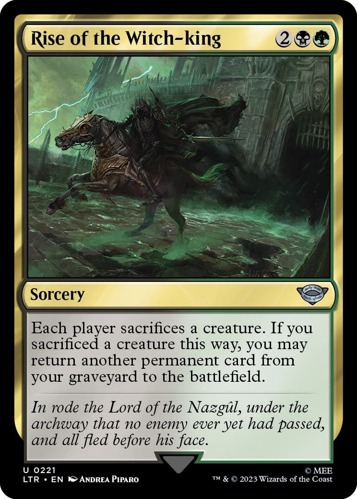 Image for Rise of the Witch-King (221) - Magic: The Gathering