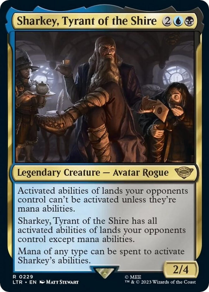Image for Sharkey, Tyrant of the Shire (229) - Magic: The Gathering