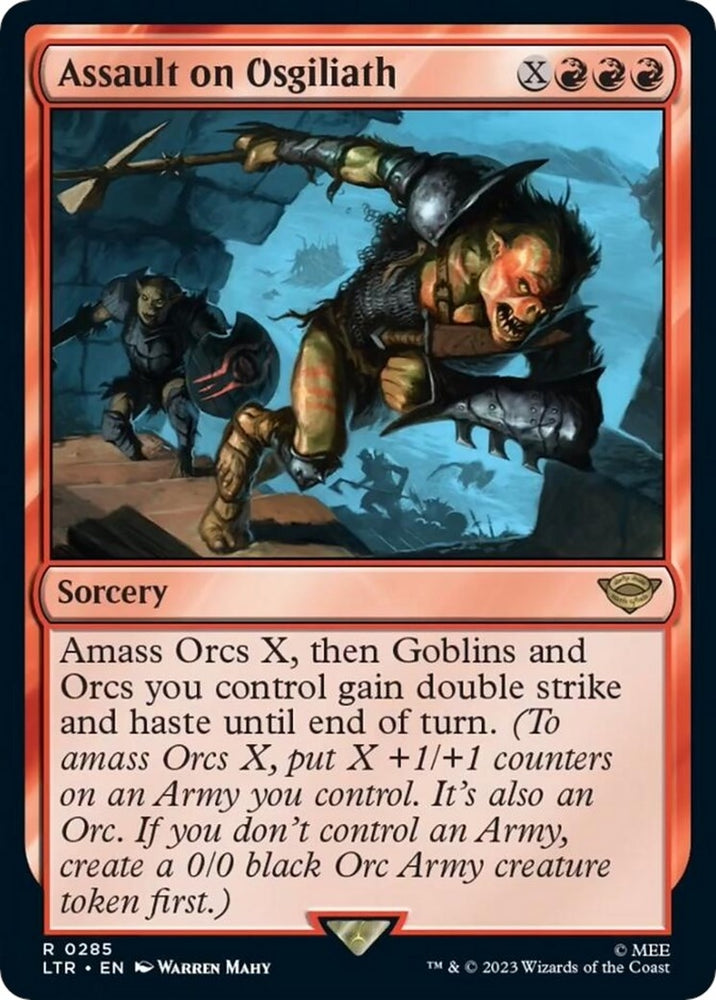 Image for Assault on Osgiliath (285) - Magic: The Gathering