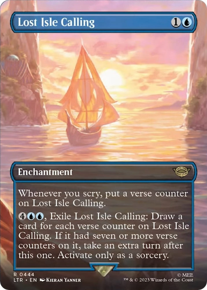 Image for Lost Isle Calling (Borderless) (444) - Magic: The Gathering