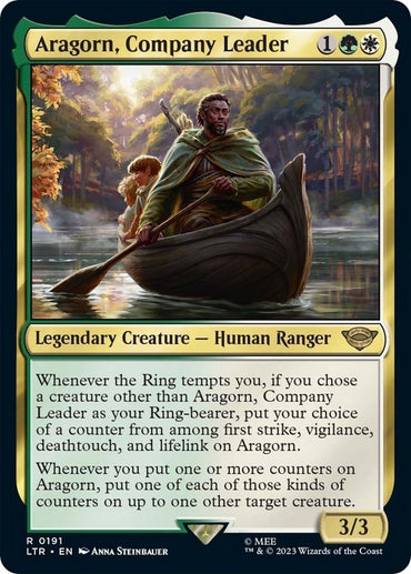 Image for Aragorn, Company Leader (191) - Magic: The Gathering