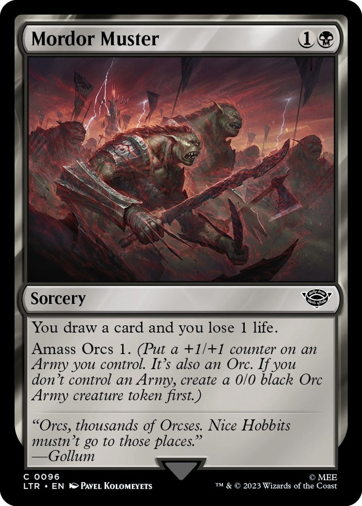 Image for Mordor Muster (96) - Magic: The Gathering