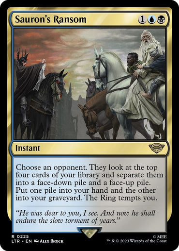 Image for Sauron's Ransom (225) - Magic: The Gathering