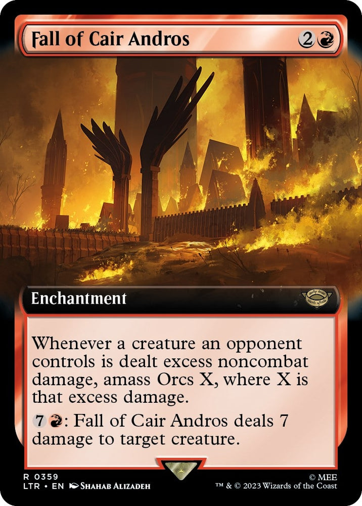 Image for Fall of Cair Andros (Extended Art) (359) - Magic: The Gathering