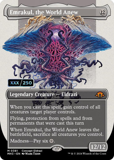 Image for Emrakul, the World Anew (Borderless) (Serial Numbered) (381) - Magic: The Gathering