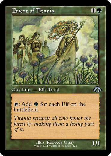 Image for Priest of Titania (Retro Frame) (428) - Magic: The Gathering