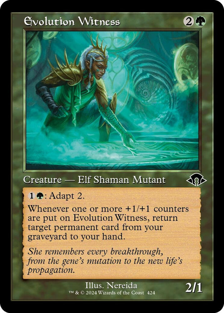 Image for Evolution Witness (Retro Frame) (424) - Magic: The Gathering