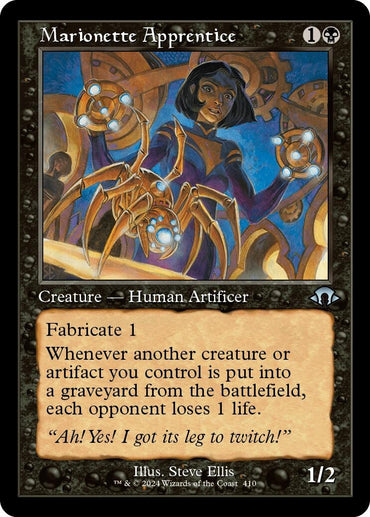 Image for Marionette Apprentice (Retro Frame) (410) - Magic: The Gathering