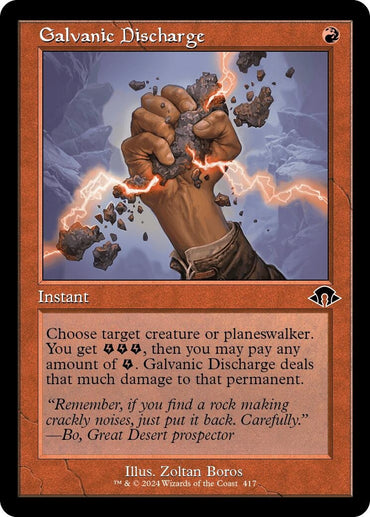 Image for Galvanic Discharge (Retro Frame) (417) - Magic: The Gathering
