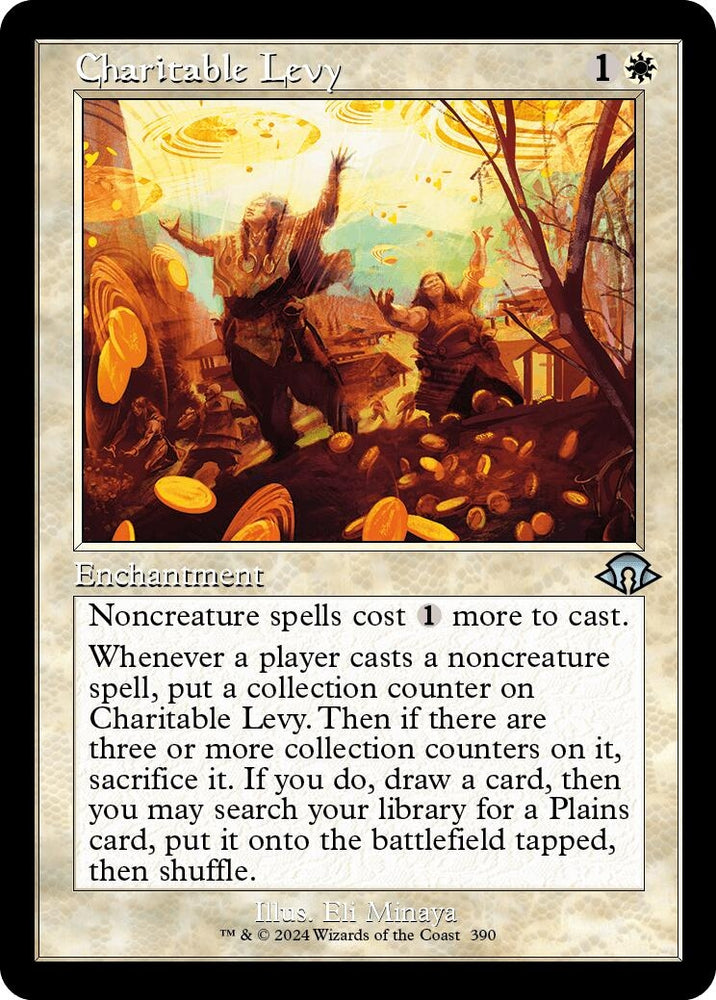 Image for Charitable Levy (Retro Frame) (390) - Magic: The Gathering