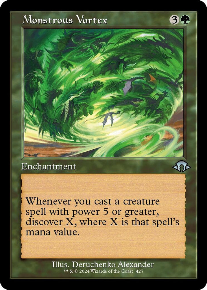 Image for Monstrous Vortex (Retro Frame) (427) - Magic: The Gathering