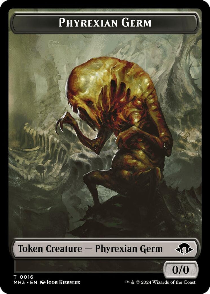 Image for Phyrexian Germ // Kraken Double-Sided Token (16 // 11) - Magic: The Gathering