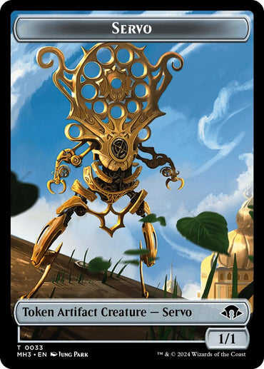 Image for Servo // Treasure Double-Sided Token (33 // 34) - Magic: The Gathering