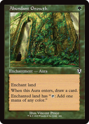 Image for Abundant Growth (Retro Frame) (406) - Magic: The Gathering