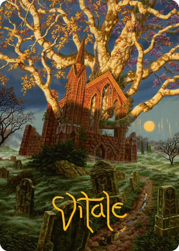 Image for Abundant Growth Art Card (Gold-Stamped Signature) (13) - Magic: The Gathering