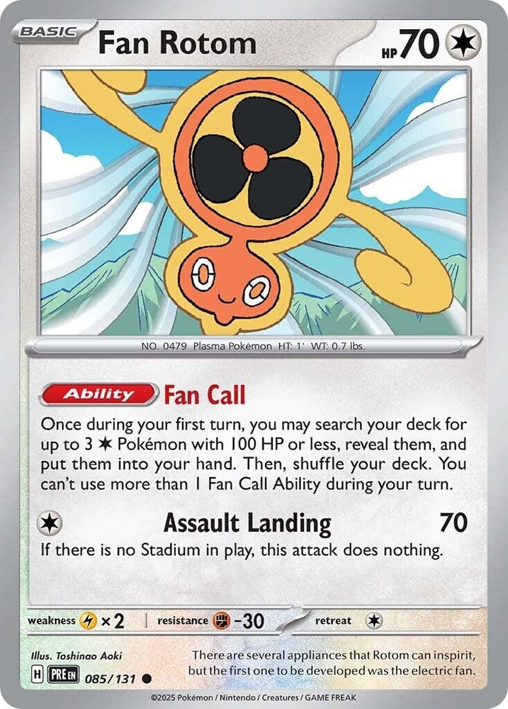 Image for Fan Rotom (085/131) (PRE)
