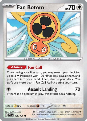 Image for Fan Rotom (085/131) (PRE)